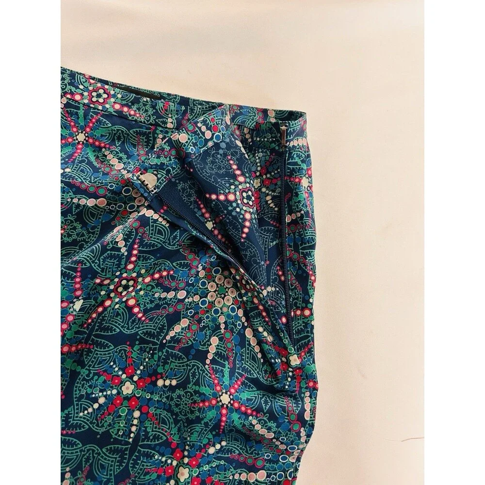 Marc Jacobs Indie Boho 100% Silk 2 Pc Top Adj Straps & Skirt Set Women's Size 8 - Picture 8 of 11